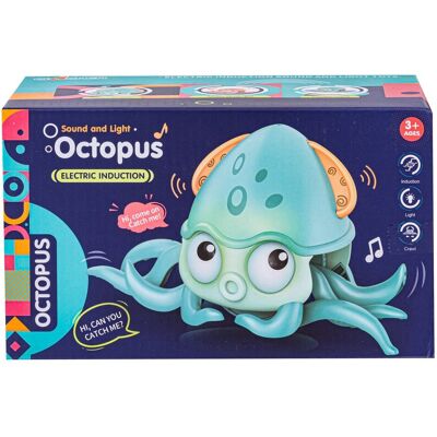 Lean Toys INTERAKTYWNA ZABAWKA, PEŁZAJĄCA OŚMIORNICA GRA Lean Toys INTERAKTYWNA ZABAWKA, PEŁZAJĄCA OŚMIORNICA GRA