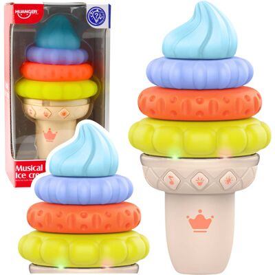Lean Toys INTERAKTYWNA ZABAWKA ŚWIATŁO DŹWIĘKI Lean Toys INTERAKTYWNA ZABAWKA ŚWIATŁO DŹWIĘKI