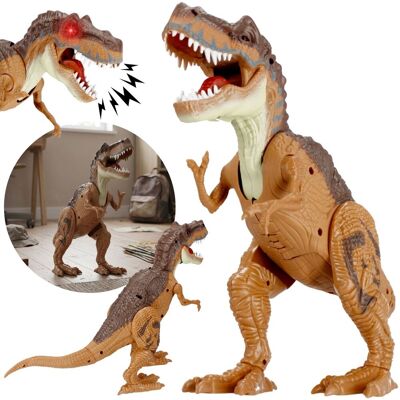 sarcia.eu INTERAKTYWNY dinozaur T-Rex, DUŻA zabawka dla dzieci, DŹWIĘK, ŚWIATŁO, RUCH 3+ sarcia.eu INTERAKTYWNY dinozaur T-Rex, DUŻA zabawka dla dzieci, DŹWIĘK, ŚWIATŁO, RUCH 3+