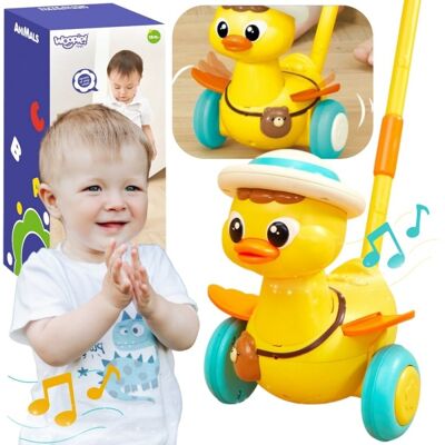 Lean Toys Interaktywny dla Dzieci Pchacz Dzwieki Lean Toys Interaktywny dla Dzieci Pchacz Dzwieki