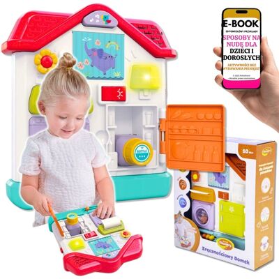 Interaktywny Domek Sensoryczny DUMEL dla Dzieci Zręcznościowy Domek Światło i Dźwięk PREZENT ŚWIĄTECZNY DLA WNUCZKI WNUCZKA + EBOOK-3 Interaktywny Domek Sensoryczny DUMEL dla Dzieci Zręcznościowy Domek Światło i Dźwięk PREZENT ŚWIĄTECZNY DLA WNUCZKI WNUCZKA + EBOOK-3