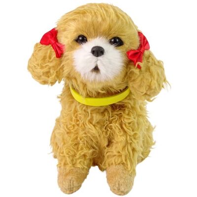 Lean Toys Interaktywny Pies Piesek Pudel Lean Toys Interaktywny Pies Piesek Pudel