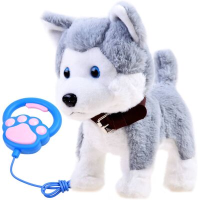 Bemi Interaktywny Piesek Husky Chodzi Na Smyczy Szczeka Bemi Interaktywny Piesek Husky Chodzi Na Smyczy Szczeka