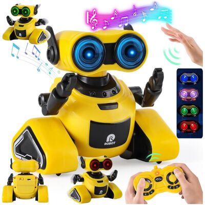 Bounn Interaktywny Robot R/C na Pilota Oświetlenie LED Muzyka Sterowany Gestami Bounn Interaktywny Robot R/C na Pilota Oświetlenie LED Muzyka Sterowany Gestami