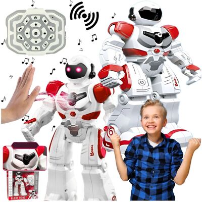 Bounn Interaktywny Robot Zdalnie Sterowany Programowany Wykrywanie Gestów 3 Lata+ Bounn Interaktywny Robot Zdalnie Sterowany Programowany Wykrywanie Gestów 3 Lata+