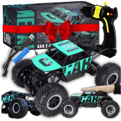 Zolta Interaktywny samochód zdalnie sterowany terenowe auto RC 4x4 akumulator Zolta Interaktywny samochód zdalnie sterowany terenowe auto RC 4x4 akumulator