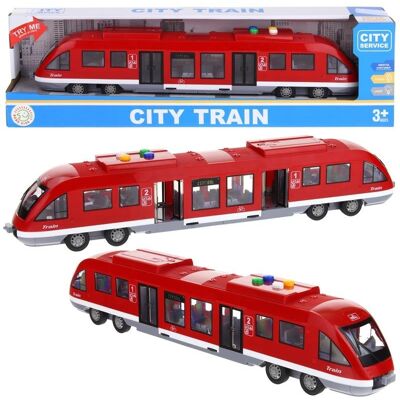 Nobo Kids Interaktywny Tramwaj Pociąg z Napędem Zabawka Dla Dzieci Otwierane Drzwi Czerwony Nobo Kids Interaktywny Tramwaj Pociąg z Napędem Zabawka Dla Dzieci Otwierane Drzwi Czerwony