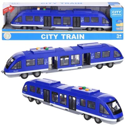 Nobo Kids Interaktywny Tramwaj Pociąg z Napędem Zabawka Dla Dzieci Otwierane Drzwi Niebieski Nobo Kids Interaktywny Tramwaj Pociąg z Napędem Zabawka Dla Dzieci Otwierane Drzwi Niebieski