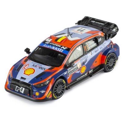 HYUNDAI I20 N 11 Neuville/Wydaeghe Rally WRC1 Monte Carlo 1:43 - IXO Model samochodu HYUNDAI I20 N 11 Neuville/Wydaeghe Rally WRC1 Monte Carlo 1:43 - IXO Model samochodu