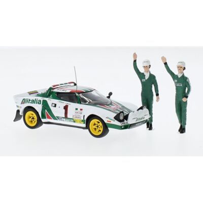 IXO Lancia Stratos HF 1977 - Model w skali 1:43 z figurkami IXO Lancia Stratos HF 1977 - Model w skali 1:43 z figurkami