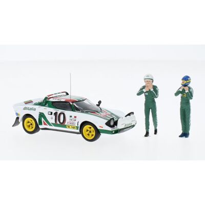 Lancia Stratos HF 10 MUNARI/MAIGA Rally Monte Carlo 1976 - Model samochodu z metalu Lancia Stratos HF 10 MUNARI/MAIGA Rally Monte Carlo 1976 - Model samochodu z metalu