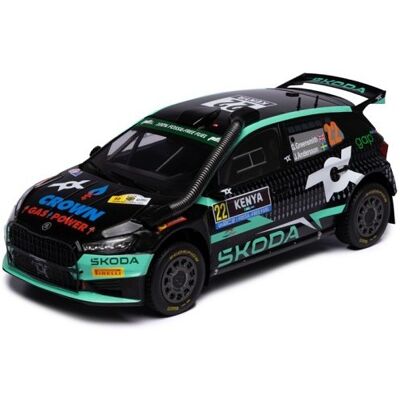 BBurago Ixo Models Skoda Fabia Rally2 Safari 2023 #22 G 1:18 18Rmc209 BBurago Ixo Models Skoda Fabia Rally2 Safari 2023 #22 G 1:18 18Rmc209