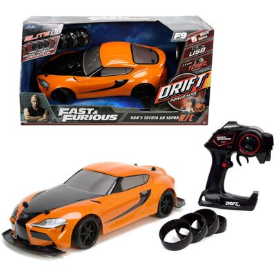 Jada Elite Fast And Furious Han'S Toyota Gr Supra R/C Drift 253209007 Jada Elite Fast And Furious Han'S Toyota Gr Supra R/C Drift 253209007