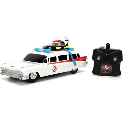 Jada Toys Jada GHOSTBUSTERS RC ECTO-1 1:16 – zdalnie sterowany samochód filmowy, GAD-473 Jada Toys Jada GHOSTBUSTERS RC ECTO-1 1:16 – zdalnie sterowany samochód filmowy, GAD-473