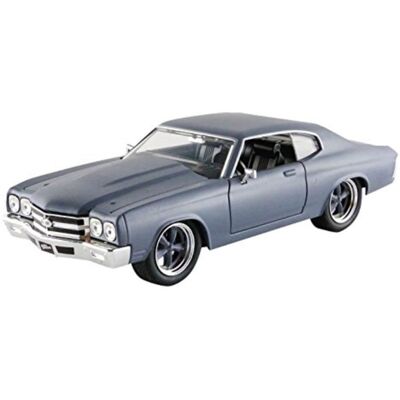 Jada JA97835 1:24 Dom's 1970 Chevrolet Chevelle SS-Primer, matowy szary Jada JA97835 1:24 Dom's 1970 Chevrolet Chevelle SS-Primer, matowy szary