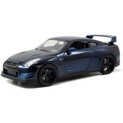Jada Toys - 97036bl - Model pojazdu - Model w skali - Nissan Gt-r35-2009 - Fast and Furious 7 - Skala 1/24 Jada Toys - 97036bl - Model pojazdu - Model w skali - Nissan Gt-r35-2009 - Fast and Furious 7 - Skala 1/24
