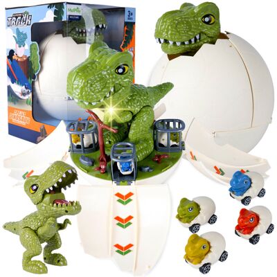 MalPlay Jajko Dinozaura Wykluwający się Jajo Dinozaur Wyrzutnia Tor Zjazdowy 2w1 MalPlay Jajko Dinozaura Wykluwający się Jajo Dinozaur Wyrzutnia Tor Zjazdowy 2w1