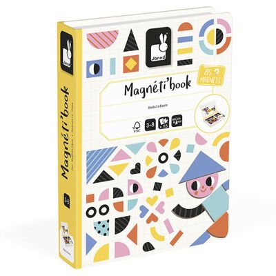 Janod Magnetyczna układanka Kształty Magnetibook 3+ (edycja 2026) Janod Magnetyczna układanka Kształty Magnetibook 3+ (edycja 2026)