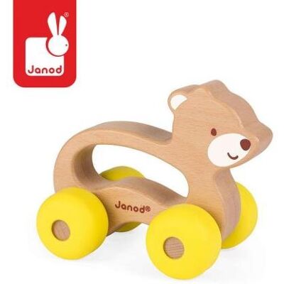 Janod, pojazd do ciągnięcia Miś Baby Pop Janod, pojazd do ciągnięcia Miś Baby Pop