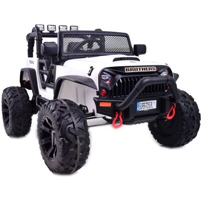 Super Jeep Na Akumulator Brothers , Wspomaganie Kierownicy, Miękkie Koła, Miękkie Siedzenie 24V - 400W/Jeep-Jc-666 Super Jeep Na Akumulator Brothers , Wspomaganie Kierownicy, Miękkie Koła, Miękkie Siedzenie 24V - 400W/Jeep-Jc-666