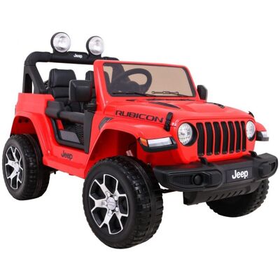Ramiz, pojazd zdalnie sterowany Jeep Wrangler Rubicon, czerwony Ramiz, pojazd zdalnie sterowany Jeep Wrangler Rubicon, czerwony