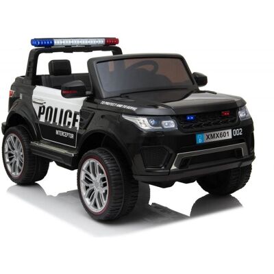Super Jeep Policja 4x4, 2x12v Z Amortyzatorami, Pilot, Reduktor/ Xmx-601 Super Jeep Policja 4x4, 2x12v Z Amortyzatorami, Pilot, Reduktor/ Xmx-601