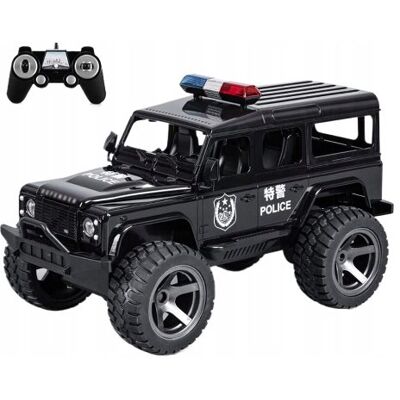 Pan i Pani Gadżet Jeep Rc Policyjny Zdalnie Sterowany Pojazd Samochód Czarny Pan i Pani Gadżet Jeep Rc Policyjny Zdalnie Sterowany Pojazd Samochód Czarny