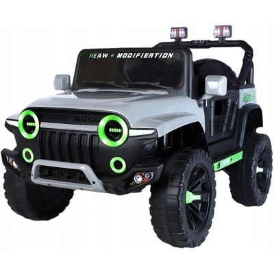 Inny producent JEEP ST 4x4 Auto na akumulator SKÓRA, EVA, LED, 12V 7ah, Bluetooth, APP Inny producent JEEP ST 4x4 Auto na akumulator SKÓRA, EVA, LED, 12V 7ah, Bluetooth, APP