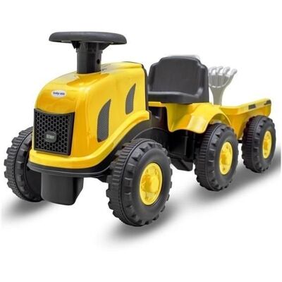Inny producent Jeździdełko traktor z przyczepą Benny żółty Inny producent Jeździdełko traktor z przyczepą Benny żółty