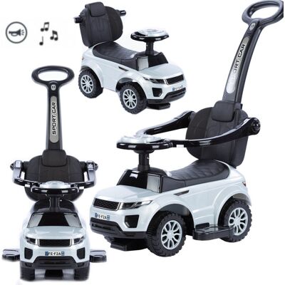 Jeździk chodzik pchacz 3w1 Sport Car dla dzieci biały COIL Jeździk chodzik pchacz 3w1 Sport Car dla dzieci biały COIL