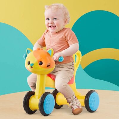 Jeździk dla dzieci 4 koła kot Riding Buddy Cat ride-on B.Toys Jeździk dla dzieci 4 koła kot Riding Buddy Cat ride-on B.Toys