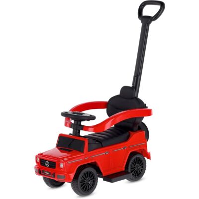 Sun Baby Jeździk Pchacz Auto Samochód Mercedes G Klasa Gumowe Koła Rączka Popychacz Czerwony Sun Baby Jeździk Pchacz Auto Samochód Mercedes G Klasa Gumowe Koła Rączka Popychacz Czerwony