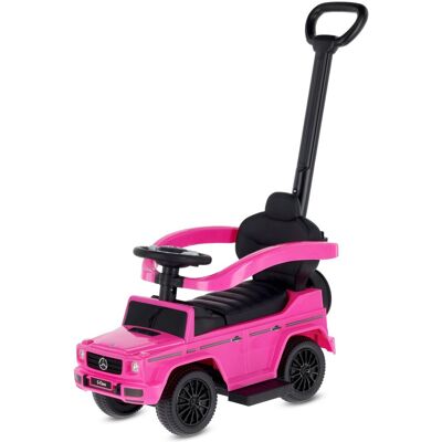 Sun Baby Jeździk Pchacz Auto Samochód Mercedes G Klasa Gumowe Koła Rączka Popychacz Różowy Sun Baby Jeździk Pchacz Auto Samochód Mercedes G Klasa Gumowe Koła Rączka Popychacz Różowy