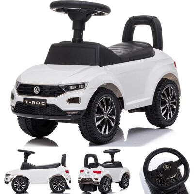 Sun Baby Jeździk pchacz chodzik Volkswagen T-Roc biały Sun Baby Jeździk pchacz chodzik Volkswagen T-Roc biały