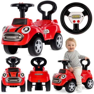 Sun Baby Jeździk samochód auto pchacz GO GO Fassion czerwony Sun Baby Jeździk samochód auto pchacz GO GO Fassion czerwony