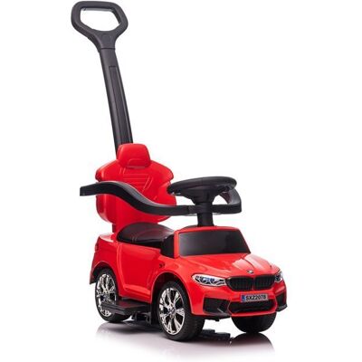 Import LEANToys Jeździk Z Pchaczem Bmw Sxz2078 Czerwony Import LEANToys Jeździk Z Pchaczem Bmw Sxz2078 Czerwony