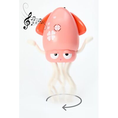 Tadekmark kałamarnica OŚMIORNICA squid indukcyjna INTERAKTYWNA TAŃCZĄCA Z MUZYKĄ Różowa Tadekmark kałamarnica OŚMIORNICA squid indukcyjna INTERAKTYWNA TAŃCZĄCA Z MUZYKĄ Różowa