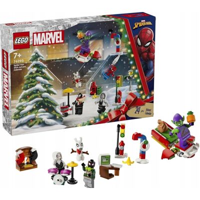 inna (Inny) Kalendarz Adwentowy 2024 Lego Marvel Spider-Man Zabawki Klocki Dla Dzieci inna (Inny) Kalendarz Adwentowy 2024 Lego Marvel Spider-Man Zabawki Klocki Dla Dzieci