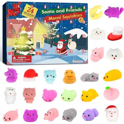 Lego KALENDARZ ADWENTOWY MOCHI SQUISHY 2025 ZABAWKI ŚWIĄTECZNE DLA DZIECI Lego KALENDARZ ADWENTOWY MOCHI SQUISHY 2025 ZABAWKI ŚWIĄTECZNE DLA DZIECI