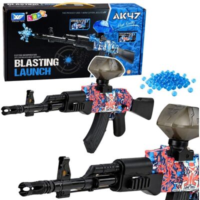 Lean Toys Karabin Ak47 Pistolet Na Kulki Wodne Żelowe Automatyczny Elektryczny 70 Cm Lean Toys Karabin Ak47 Pistolet Na Kulki Wodne Żelowe Automatyczny Elektryczny 70 Cm