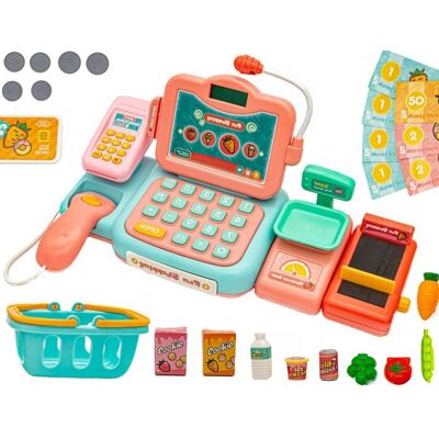 PakaNiemowlaka Kasa Dla Dzieci Kasa Fiskalna Sklepowa Happy 2 Supermaket Sklep Zabawka Kasa Zabawkowa Kasy Sklepowe Dla Dziecka PakaNiemowlaka Kasa Dla Dzieci Kasa Fiskalna Sklepowa Happy 2 Supermaket Sklep Zabawka Kasa Zabawkowa Kasy Sklepowe Dla Dziecka
