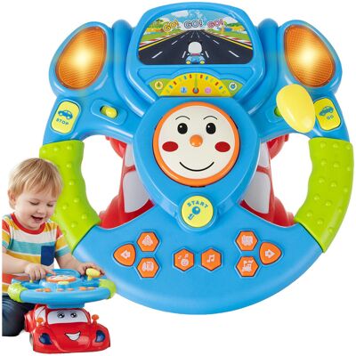 Iso Trade Kierownica Interaktywna Edukacyjna Samochód Symulator Jazdy dla dzieci 3+ Iso Trade Kierownica Interaktywna Edukacyjna Samochód Symulator Jazdy dla dzieci 3+