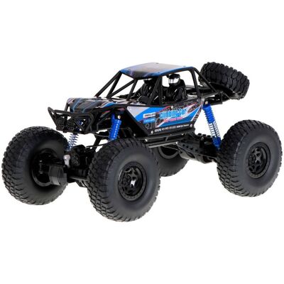 ikonka KIK, samochód RC Crawler Climbing Car 1:10 4WD niebiesk ikonka KIK, samochód RC Crawler Climbing Car 1:10 4WD niebiesk