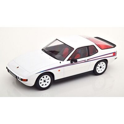 Kk-Scale Porsche 924 Martini 1985 White Red Blu 1:18 180722 Kk-Scale Porsche 924 Martini 1985 White Red Blu 1:18 180722