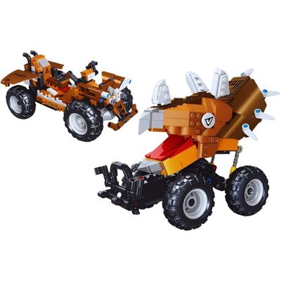 Inny producent Klocki 2w1 Samochód Dinozaur Triceratops Zestaw Klocków Auto 08 Inny producent Klocki 2w1 Samochód Dinozaur Triceratops Zestaw Klocków Auto 08