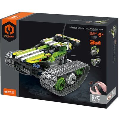IM.MASTER Klocki 353 elementów pojazd RC na gąsienicach 3w1 IM.MASTER Klocki 353 elementów pojazd RC na gąsienicach 3w1