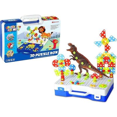 Adar Klocki 3D do przykręcania z walizką Adar Klocki 3D do przykręcania z walizką