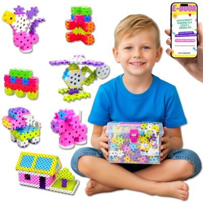 Pltb KLOCKI 500 EL WAFLE KONSTRUKCYJNE Klocki Konstrukcyjne Dla Dziecka Syna Córki Na Święta + EBOOK Pltb KLOCKI 500 EL WAFLE KONSTRUKCYJNE Klocki Konstrukcyjne Dla Dziecka Syna Córki Na Święta + EBOOK