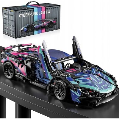 ZREE KLOCKI AUTA SPORTOWEGO 700 SZTUK CYBERPUNK 36CM SCALONY ZŁOTE DRZWI ZREE KLOCKI AUTA SPORTOWEGO 700 SZTUK CYBERPUNK 36CM SCALONY ZŁOTE DRZWI