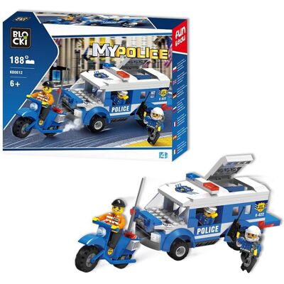 Klocki Blocki MyPolice Pościg 188 el. Klocki Blocki MyPolice Pościg 188 el.